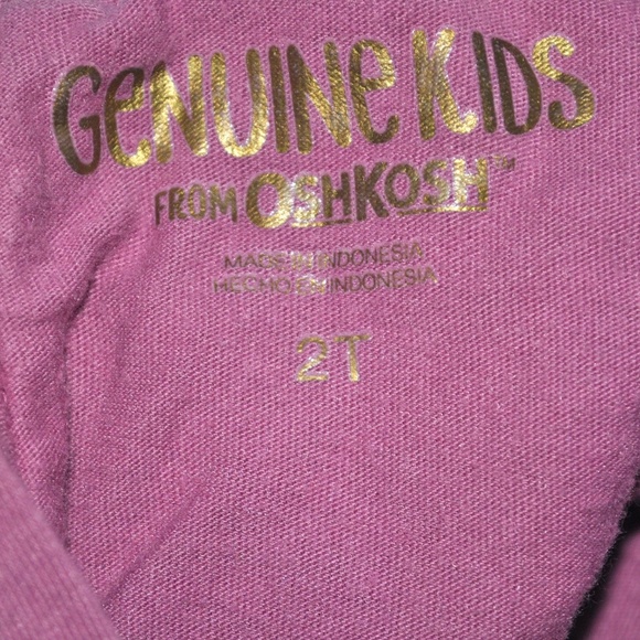 OshKosh Girls Dress Size 2T Floral Print Lace - Picture 3 of 9